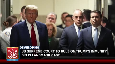 US Supreme Court To Rule On Trump's Immunity Bid In Landmark Case | Aljazairurdu