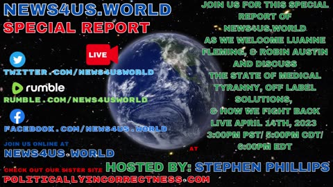NEWS4US.WORLD Special Report - Medical Tyranny, Off Label Solutions, & How We Fight Back