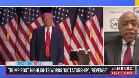 Al Sharpton says Trump "is becoming even more and more unhinged"