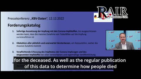 Media Blackout: German Party Reveals Smoking Gun 'Vaccine' Data, Explosion of ‘Sudden and Unexpected’ Deaths (2/5)