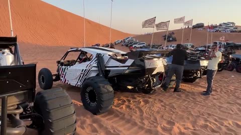 1,500 HP Turbo Sand Buggies in the Dunes of Dubai