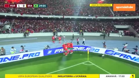 Morocco Vs Brazil 2-1 _ All Goals & Extended Highlights