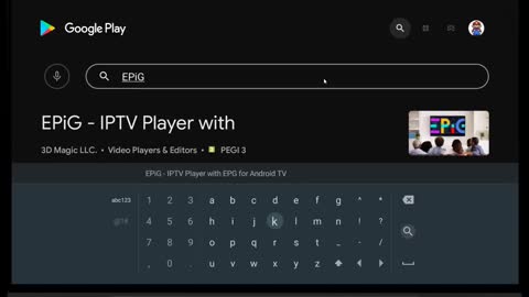 Install the best IPTV App with EPG to Nvidia Shield and other AndroidTV devices from Google Store