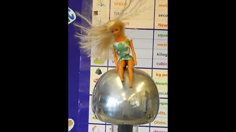 Barbie on the Van Der Graaff