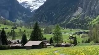 Scenic Nature Mountains Country Video - Beautiful Scenery Shorts TikTok