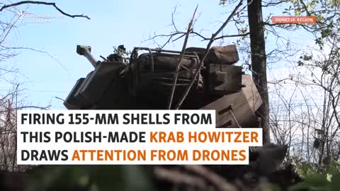 Ukrainian Artillerists Dodge Drones In The Donetsk Region