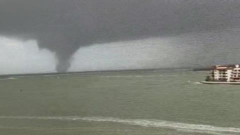 Tornado spotted from Marco Island FL 1/16/2022