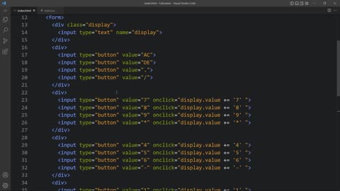 How To Make A Calculator Using HTML CSS And JavaScript