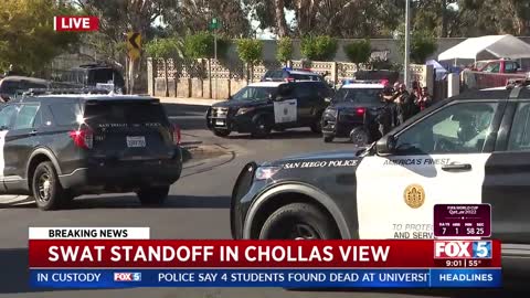 SWAT Standoff In Chollas View