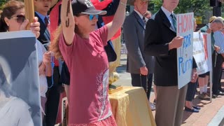 Stamford Drag Story Hour - Peaceful Protest