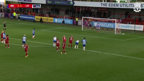 HIGHLIGHTS_ Brighton 3-3 Liverpool FC Women _ Furness heads in late equaliser