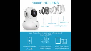Wireless Indoor Home Security Camera - 1080P Littlelf