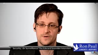 Flashback 2017: Security or Surveillance ... Edward Snowden on The Ron Paul Liberty Report