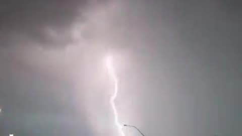 Crazy Lightning In Las Vegas