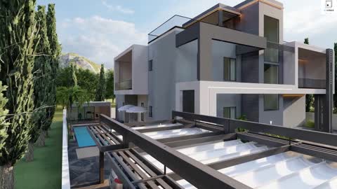 Modern House Design (19m x 17m) 6 Bedrooms with Estimate cost.