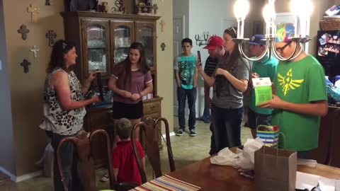 Family of 7 shocks everyone with announcement of triplets