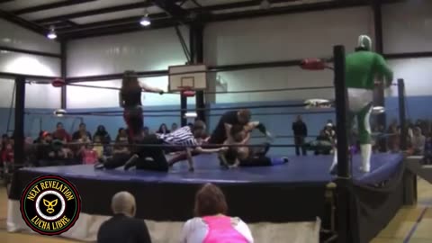 NRLL:(Holiday Hardcore Match)Chicano Powers & Yela Man vs Foxy Roxy & William Colt