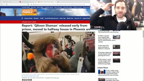 Tucker Carlson Gets "Qanon Shaman" Out Of Jail Early