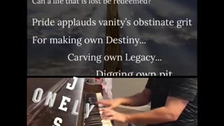 “Only Jesus” original piano cover