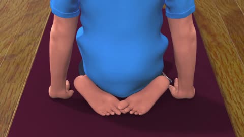 Vajrasana - Yoga with Purpose & Benefits Explained - English