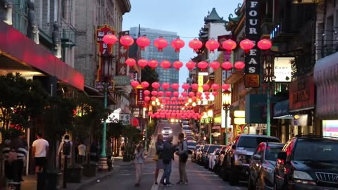 Chinatown Night Life in San Francisco