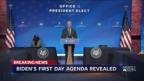 Biden Chief Of Staff Releases Plan For First 10 Days In Office NBC Nightly News