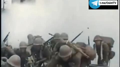 Real footage of the Japanese forces attacking Chinese Wuhan city, Hubei Province in 1938