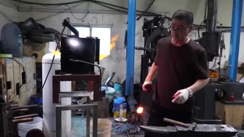 Korea's Best Handmade Knife Master. Knife Making Process ~(KingProcess)