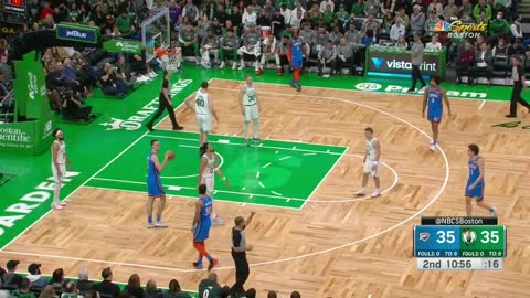 Jayson Tatum was called for a technical foul on this play