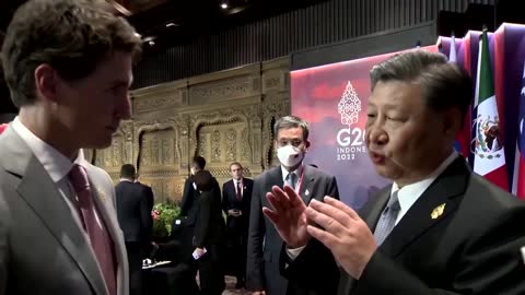 China's Xi confronts Canada's Trudeau at G20