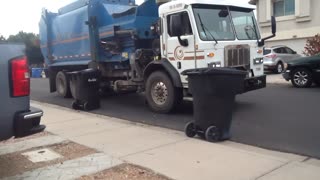 My first ever Town of Gilbert garbage truck video!