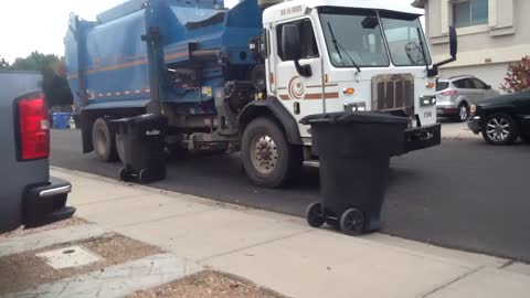 My first ever Town of Gilbert garbage truck video!