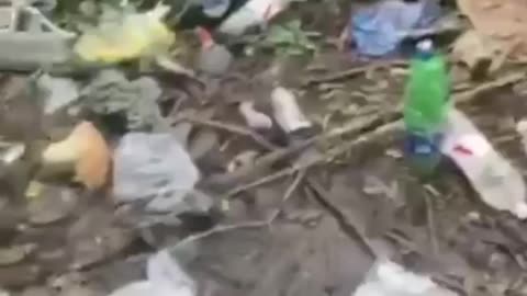 Guess What Ukrainians Find When Sifting Through Trash Russians Leave Behind