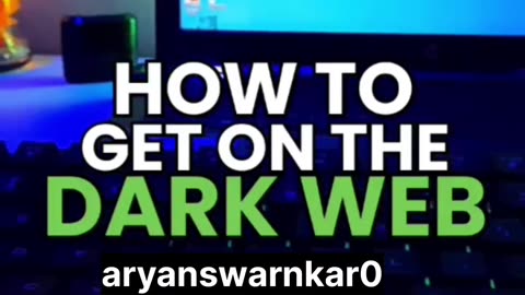How to get on the dark web | #darkweb #shorts