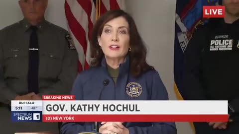 New York Gov. Kathy Hochul says vehicle explosion on Rainbow Bridge was a "horrific accident"