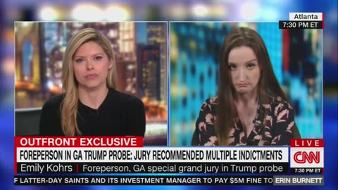 Emily Kohrs, grand jury foreperson in Trump Georgia probe.