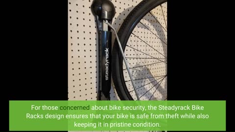 View Reviews: Steadyrack Bike Rack - Wall Mounted Bike Storage Solution
