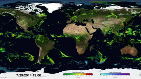 NASA’s Global Tour of Precipitation in Ultra HD (4K)