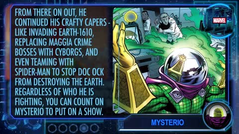 Mysterio Marvel 101