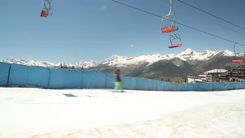 Ski Lift going crazy