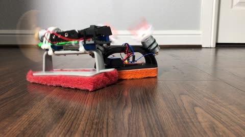 Cleaningbot vs. Scrubberbot