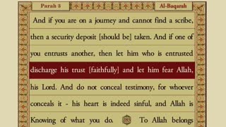 Quran-Para 03_30 English Translation