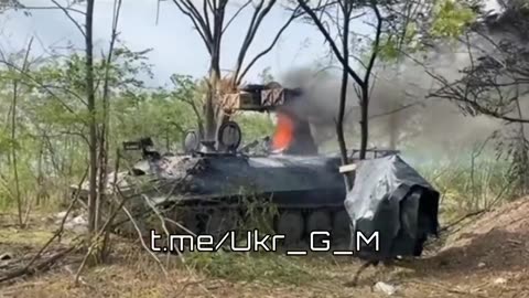🔥🇷🇺 Ukraine Russia War | Aftermath of Drone Strike on Ukrainian Strela-10 System | RCF