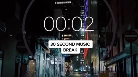 30 second music break sad girl - ?