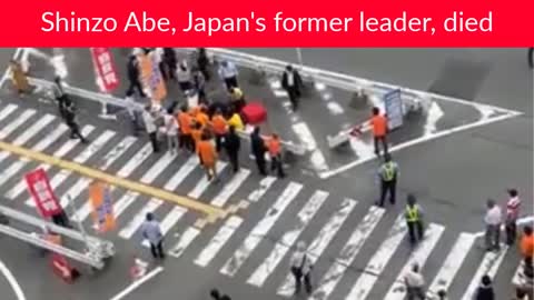 Japanese Prime Minister Abe dies after shooting