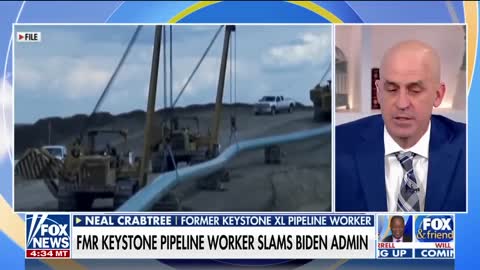 Fired Keystone Pipeline worker Neal Crabtree rejects White House's latest oil claims