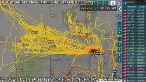 Bird Mafia, From Utah, Still Gang Banging with Airplanes over US60 Arizona Residents