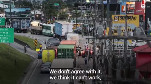 Brazil Truckers Block Roads to Protest Bolsonaro Election Loss