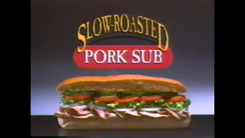 December 12, 1997 - The Slow Roasted Pork Subway Sandwich