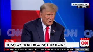 Trump Says He Will Bring Peace To Ukraine In 24 Hours